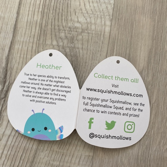 Squishmallow Heather 8 - Picture 2 of 3